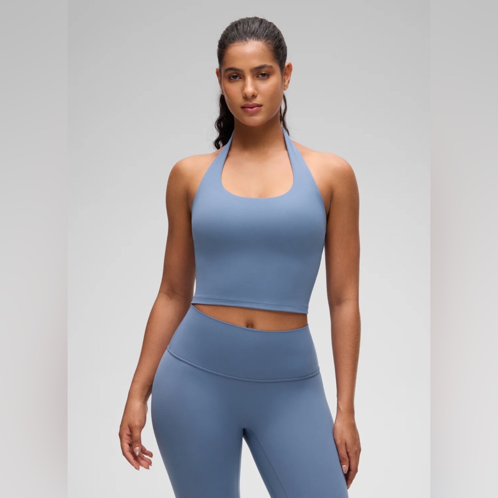 Butterluxe Built in Bra Halter Tank